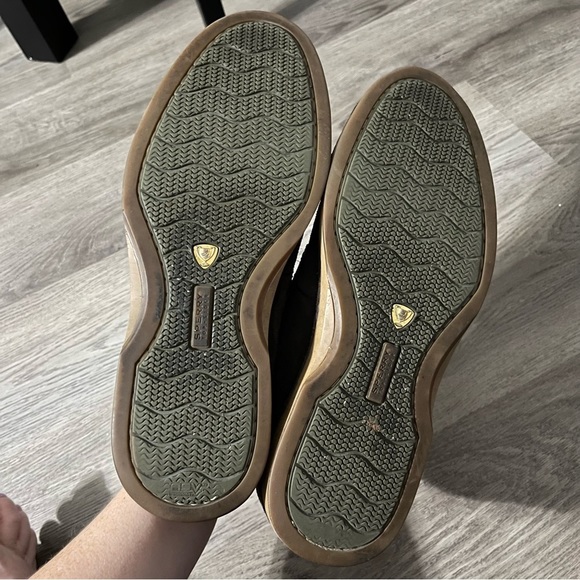 Sperry Gold Cup Men Exeter Brown Suede Penny Loafers STS12202 10.5 Leather Upper - Picture 8 of 8